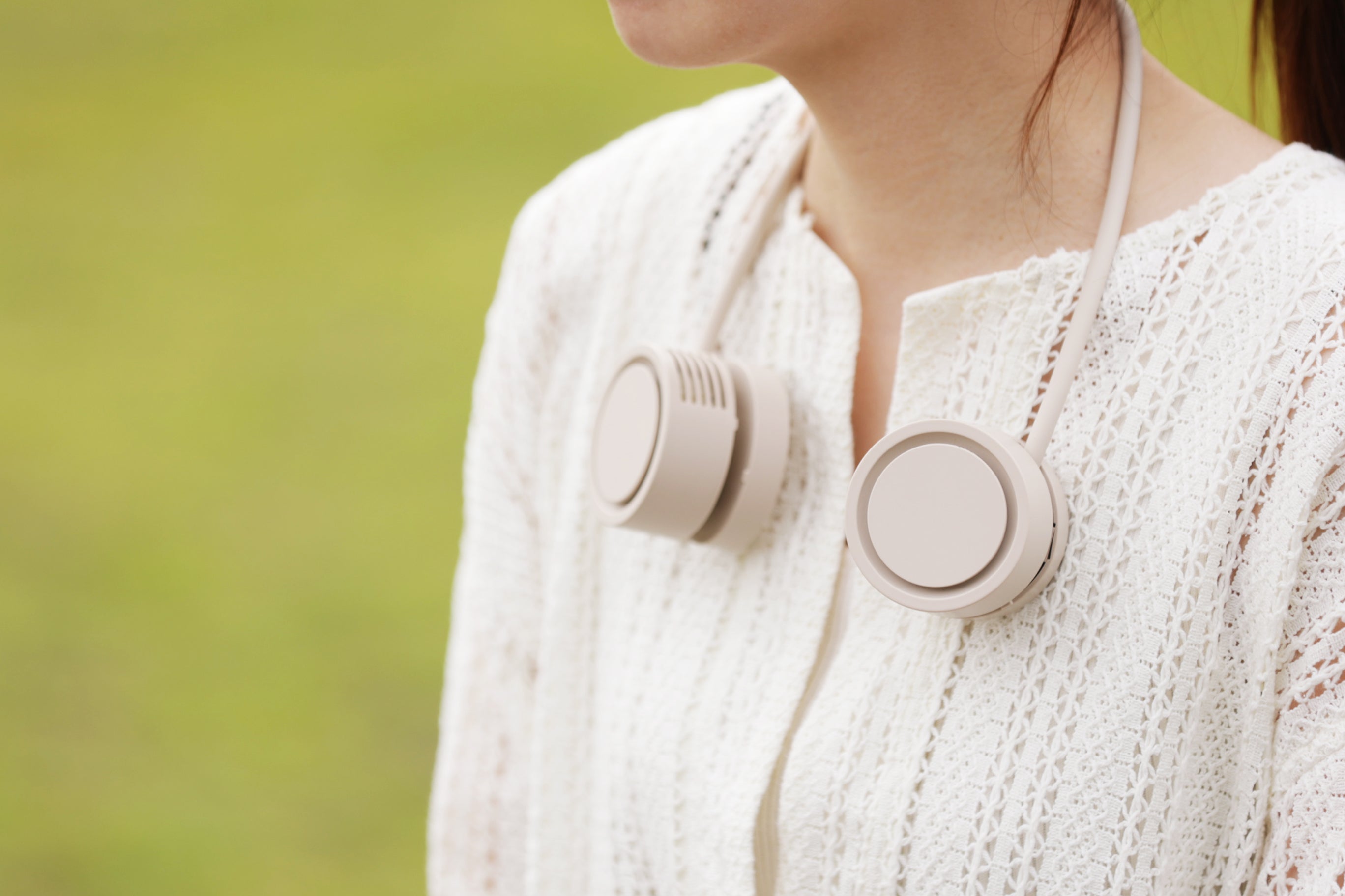 【2024年モデル】くるくるネックファン