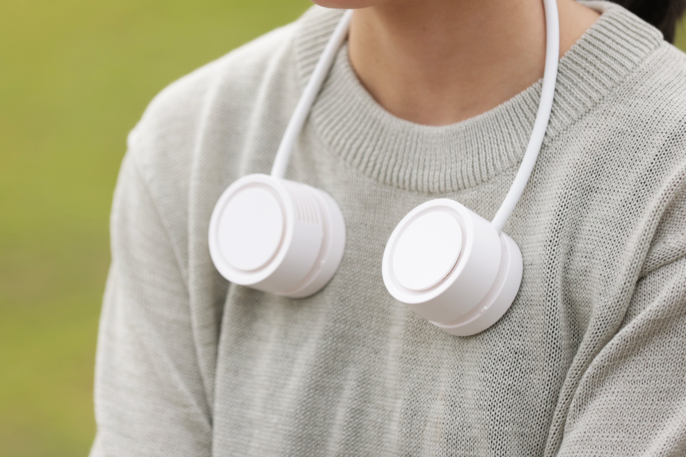 【2024年モデル】くるくるネックファン