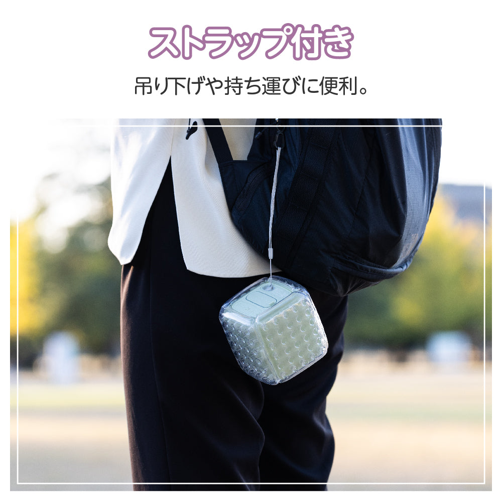 \TV番組:浜ちゃんが!にて紹介されました/AIR mini SPEAKER エアミニ スピーカー Bluetooth 小型 ワイヤレス アウトドア led USB 防水 ポータブル 2台ペアリング 屋外 お風呂