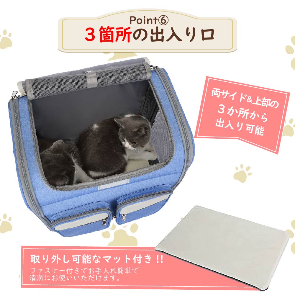 ペットキャリー リュック キャスター付き 猫 キャリーバッグ 犬 小型犬 中型犬 キャリーケース メッシュ 窓 散歩 折りたたみ 通気性 リュック カート 耐荷重 15kg お出かけ 旅行 車 ドライブ