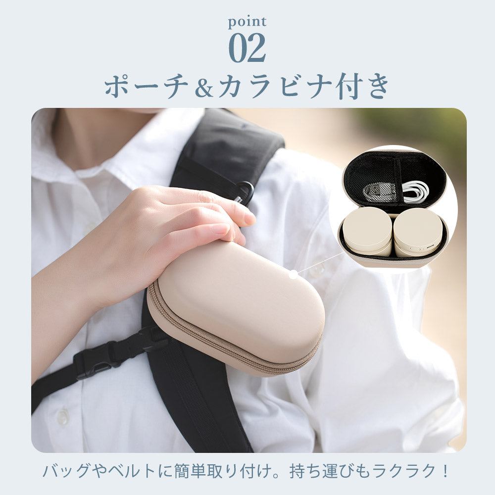 【2025年モデル】 くるくるネックファン