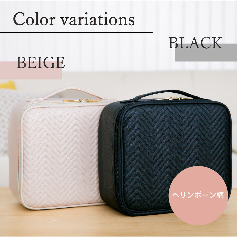 Smaly 2024新型 メイクボックス ライト付き 大容量 間仕切り 3色調光 鏡付き メイク コスメケース 化粧ボックス 小物入れ アクセサリー ボックス ジュエリー LED 化粧品 充電 化粧箱 持ち運び 旅行 プレゼント