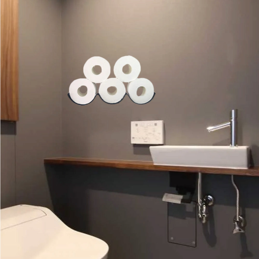 トイレットペーパー ストッカー トイレットペーパー 収納 トイレットペーパーホルダー 雲形ペーパーホルダー クラウドストッカー アンティーク おしゃれ DIY 壁面収納 壁 トイレ アイアン スタイリッシュ 北欧