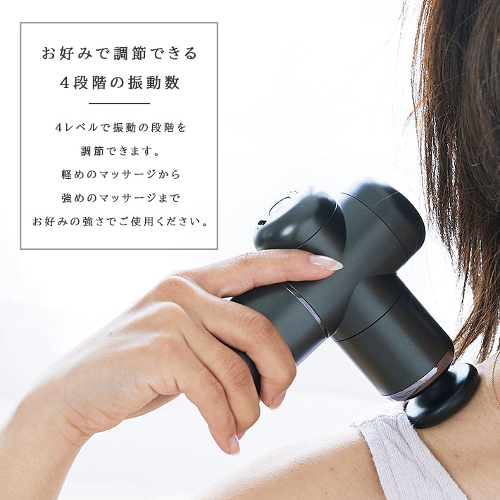 ヒーリングガン 【smaly正規品】 軽量 筋膜リリース 電動 電動マッサージ機 ハンディ 小型 肩 首 腰 全身ケア ストレッチ 筋肉 エクササイズ 肩甲骨 肩こり 全身 トレーニング プレゼント