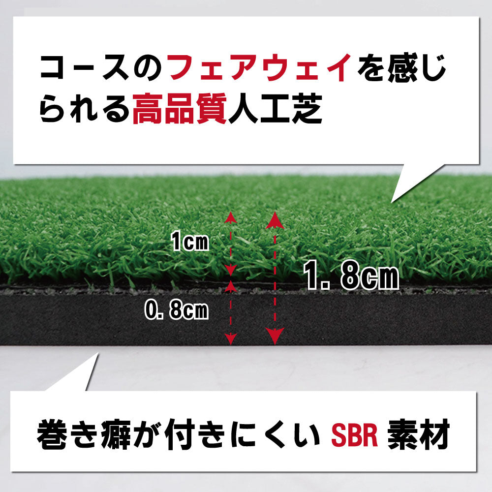 ゴルフマット アプローチ ドライバー 練習 マット アプローチマット ゴルフ 練習 用具 アプローチ練習 練習器具 アイアン ラフ 室内 室外 屋内 屋外 素振り 人工芝 スイング ゴムマット コンパクト