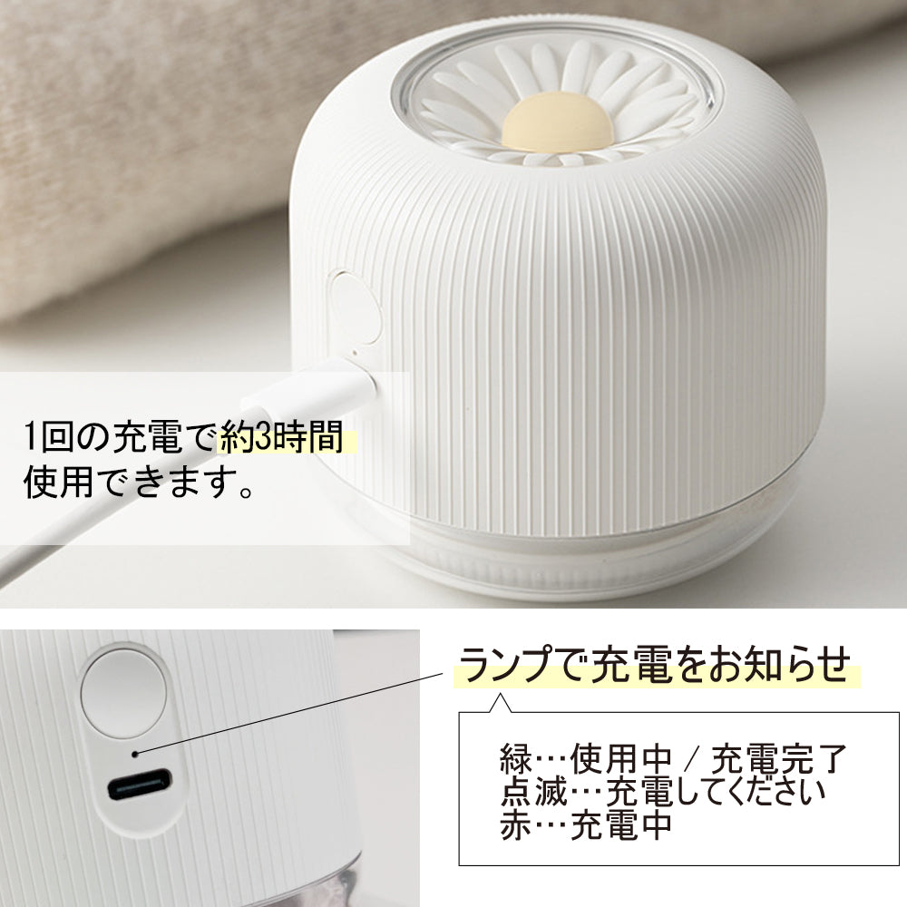 コードレス 毛玉取り 充電式 毛玉取り器 毛玉クリーナー 毛玉取り機 毛玉とり けだまとり 毛玉ケア 電動 6枚刃 毛玉カッター USB充電 持ち運び かわいい デザイン マフラー セーター ジャケット 衣類