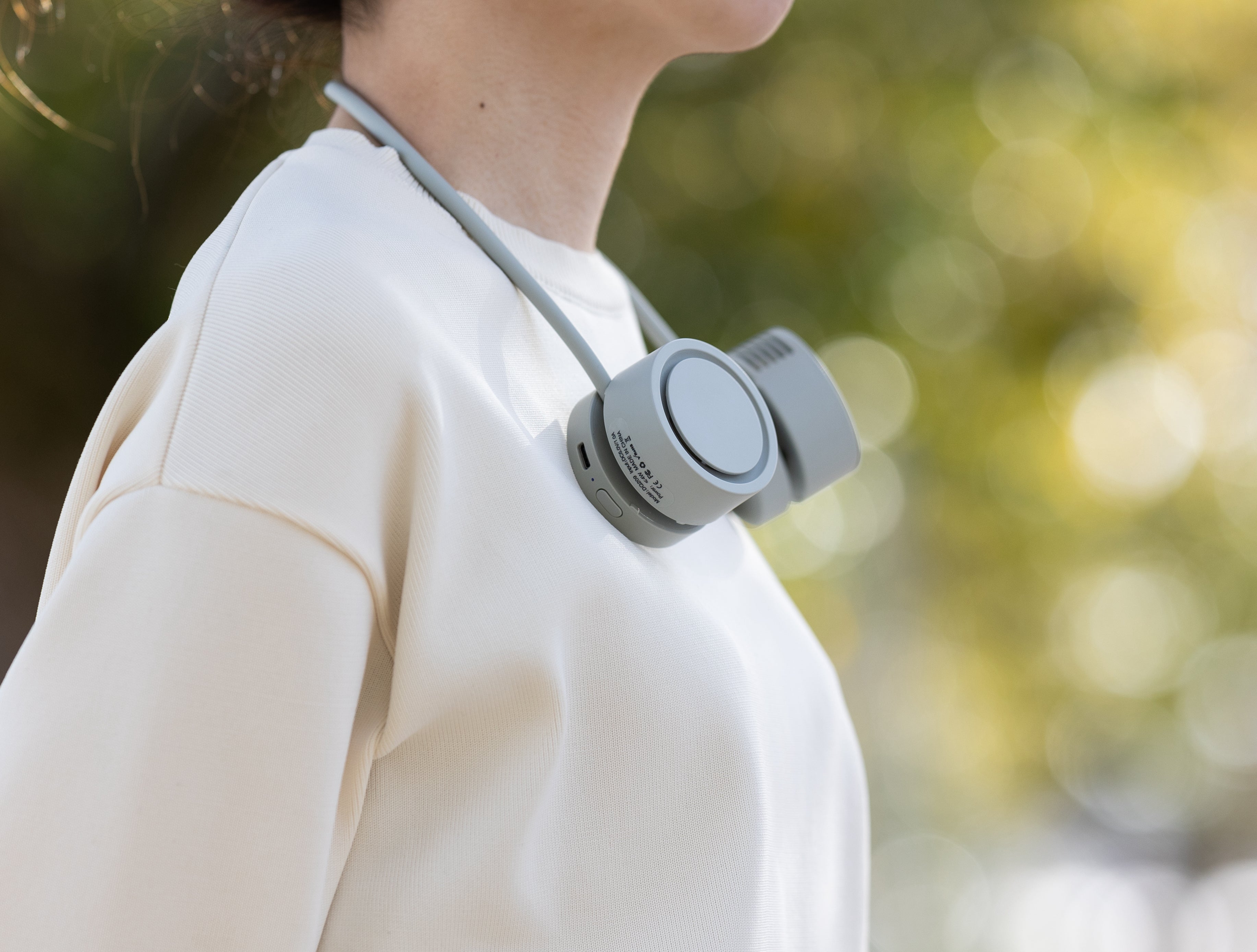 【2024年モデル】くるくるネックファン