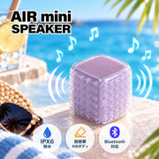 ＼TV番組：浜ちゃんが！にて紹介されました／AIR mini SPEAKER エアミニ スピーカー Bluetooth 小型 ワイヤレス アウトドア led USB 防水 ポータブル 2台ペアリング 屋外 お風呂