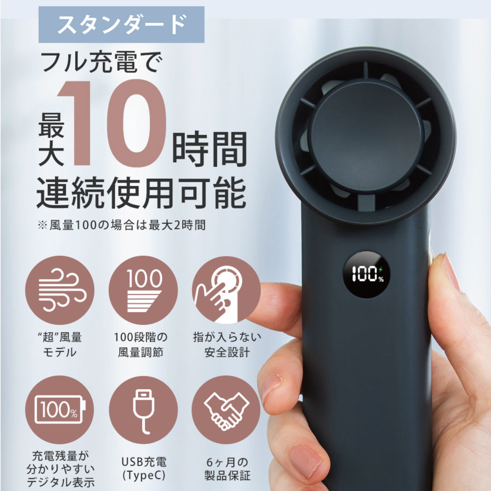 2026年 超風量FAN ハンディファン 強風 大風量 卓上扇風機 子供 USB 扇風機 静音 ミニ扇風機 首かけ 携帯扇風機 小型扇風機 軽量 夏 ベビーカー 暑さ対策 おしゃれ 充電式 手持ち扇風機 ド風量 ターボ スーパー Smaly