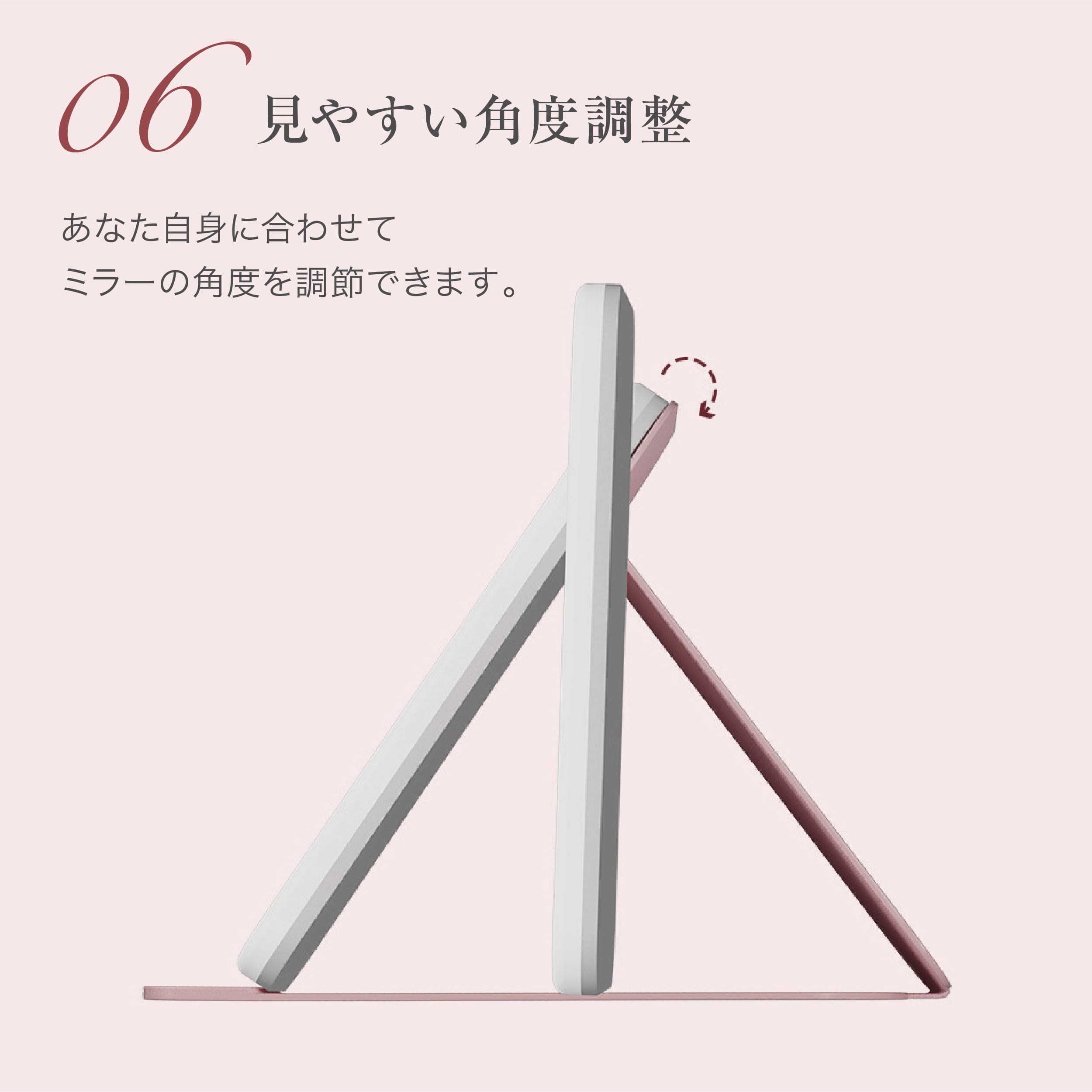 女優ミラー 卓上 折りたたみ 携帯型 スタンドミラー LEDライト付き ミラー 卓上鏡 化粧鏡 3色調光 鏡 明るさ調節 タッチパネル おしゃれ コンパクト 持ち運び メイクミラー プレゼント