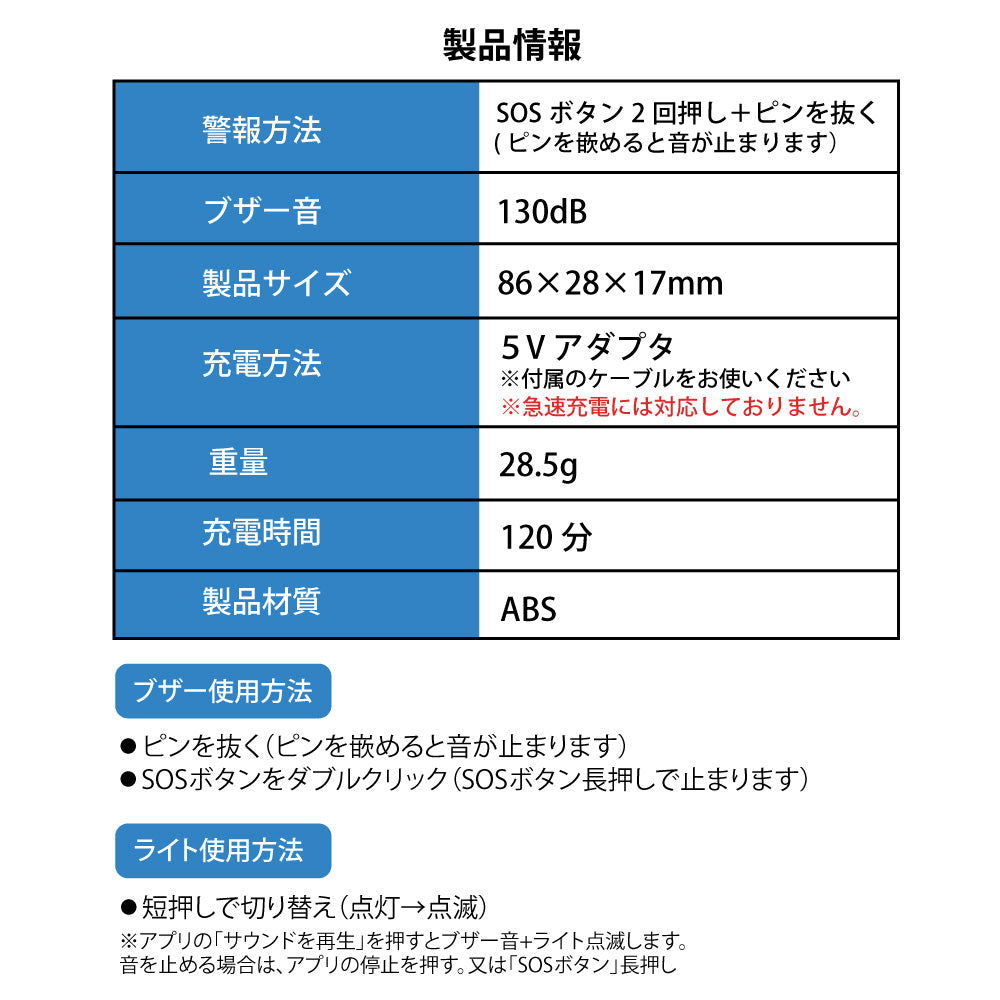 紛失防止タグ 子供GPS小型追跡タグ 忘れ物防止 防犯ブザー Type-C充電 130dB大音量 防犯ベル機能 搭載 スマートタグ スマートトラッカー GPS Appleの探すに対応 キーファインダー 認知症 防犯グッズ 大人 子ども 小学生