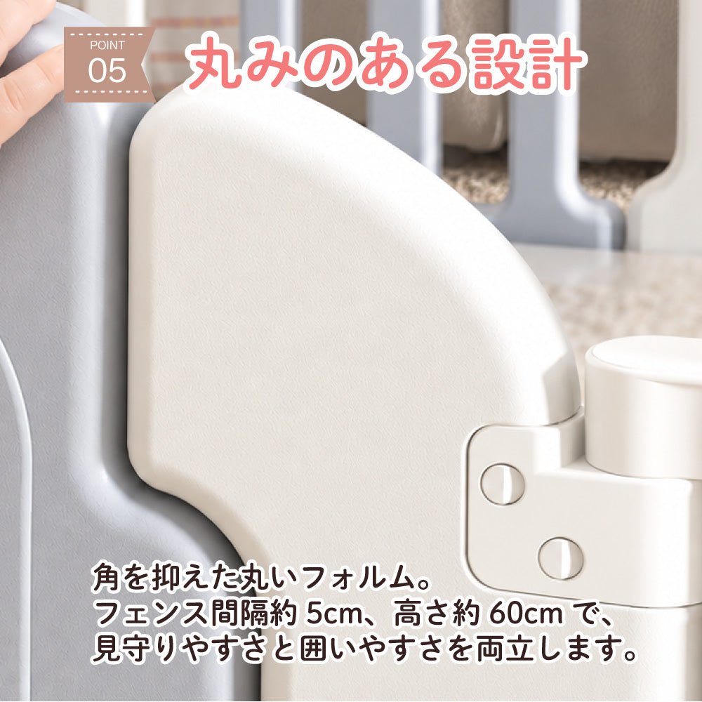 ベビーサークル ベビーゲート ベビーフェンス 折りたたみ ベビールーム パネル サークル フェンス ガード 赤ちゃん キッズ 子供部屋 フロアマット ボールプール 柵 ゲート 北欧風 おしゃれ 安心 安全