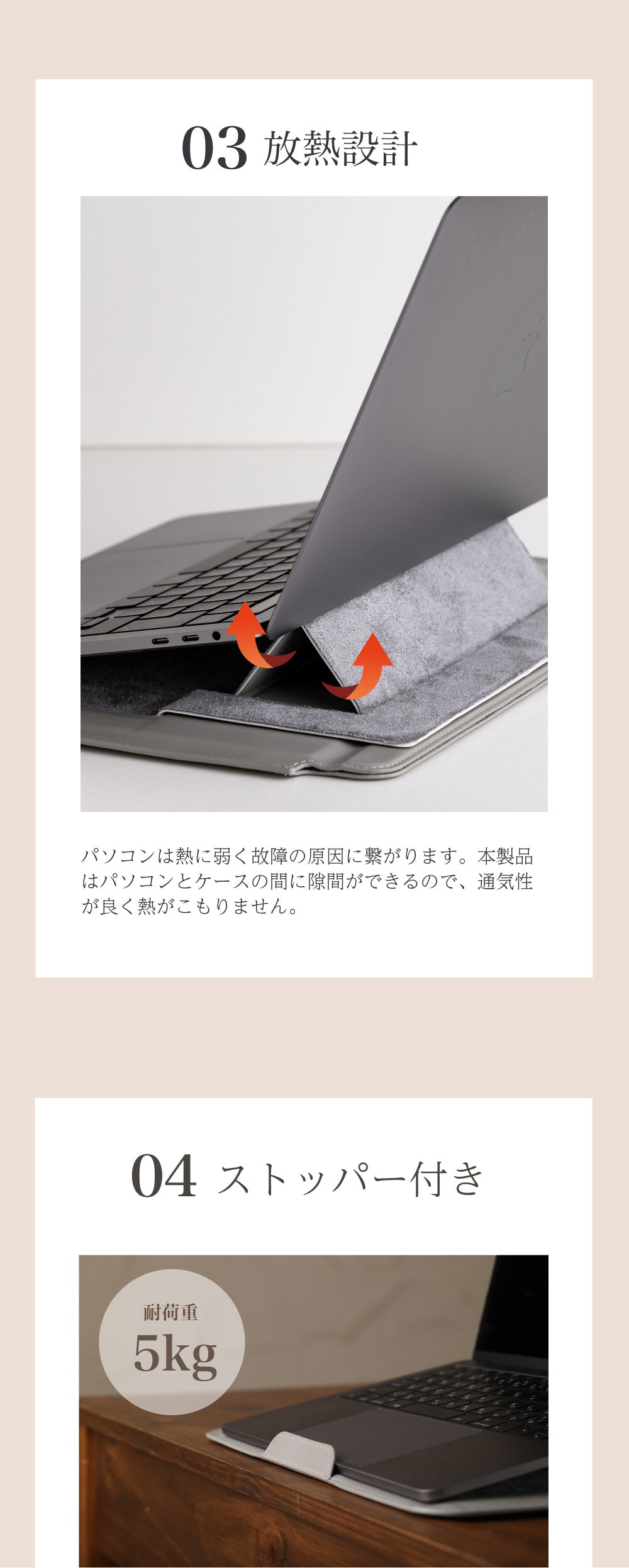 Smaly 2WAY パソコンケース MacBook 13インチ 14インチ 放熱設計