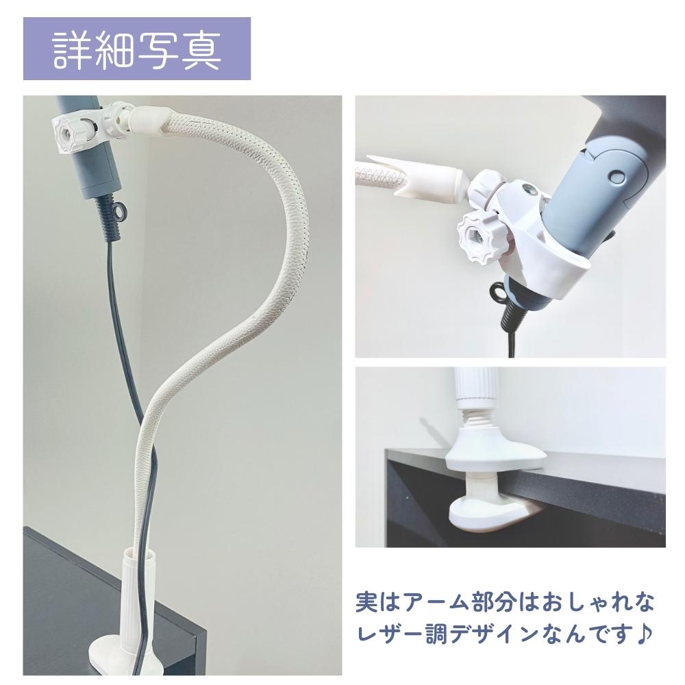 ドライヤースタンド ハンズフリー 固定 ドライヤーホルダー クリップ 便利 両手解放 アームスタンド ヘアドライヤー 置き型 高さ調整 360度回転 ペット トリミング 便利グッズ 時短 子ども 介護 ドライヤーホルダー