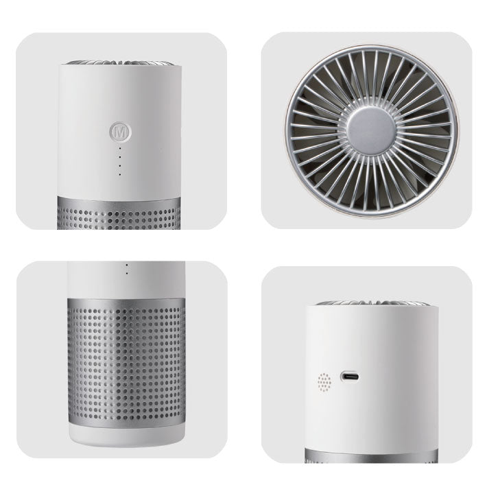 空気清浄機 卓上 小型 コンパクト ウイルス対策 フィルター 除菌 車載