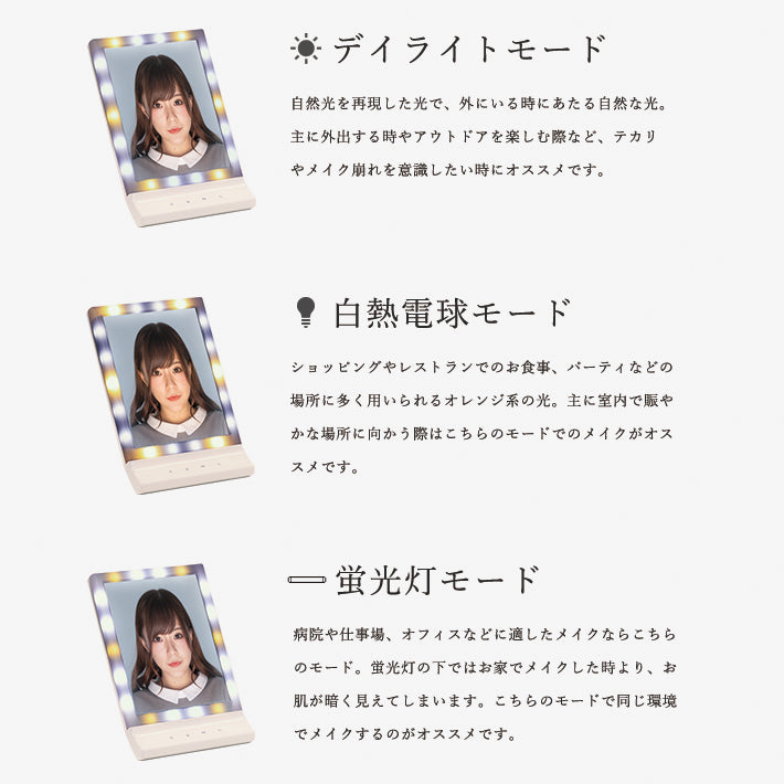 女優ミラー ライト 鏡 卓上ミラー 化粧鏡 ライト付きミラー ライト led おしゃれ 壁掛け ミラー 女優鏡 女優ライト ハリウッドミラー メイク 照明 USB 送料無料 コンパクト 明るい スタンド プレゼント