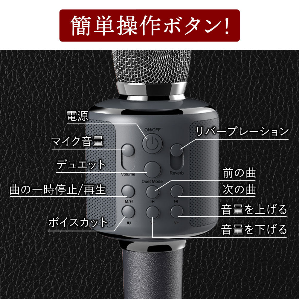 カラオケマイクスピーカー デュエットモード SM-KM21 NAKAGAMI
